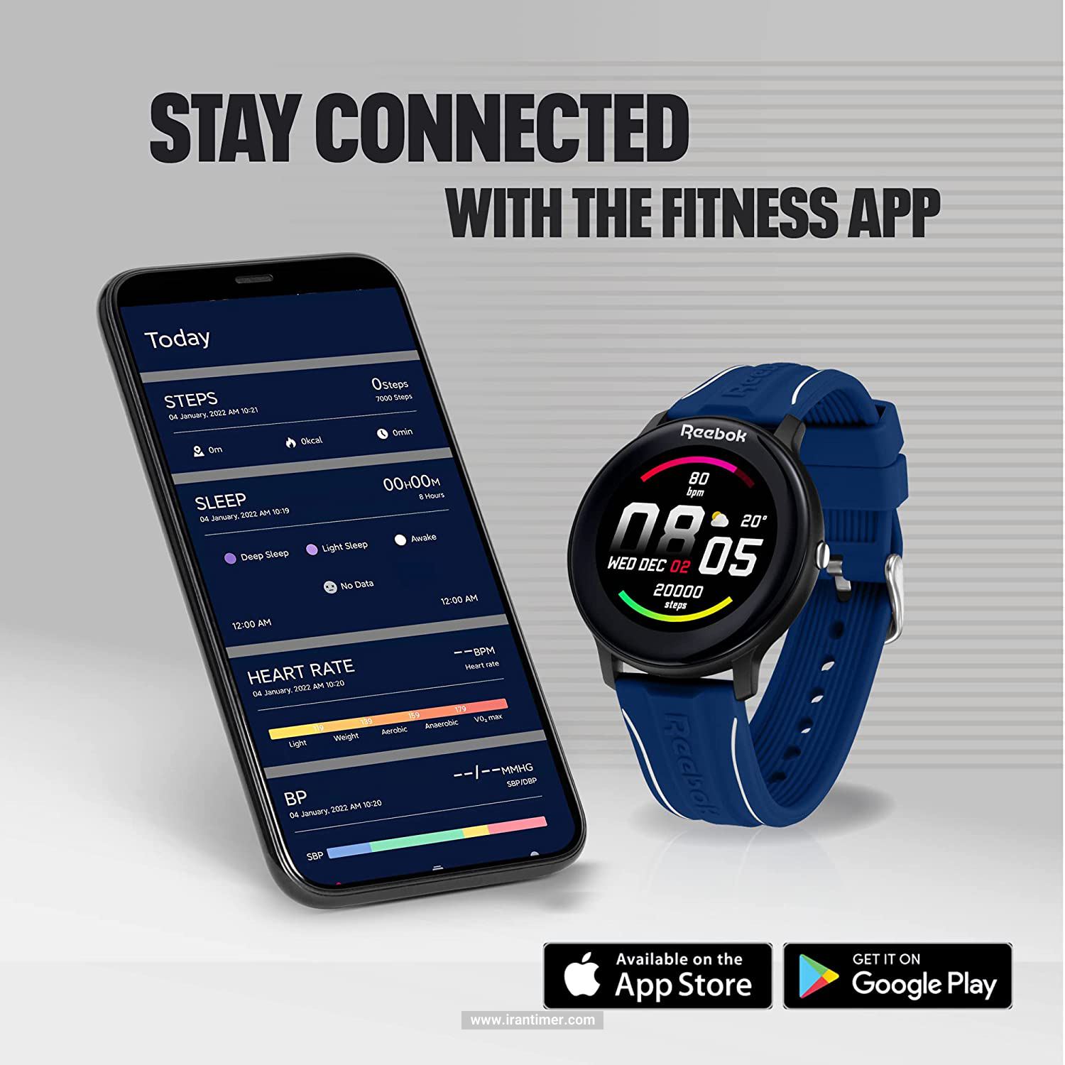 قیمت و خرید ساعت مچی مردانه زنانه ریباک(REEBOK) مدل RV-ATF-U0-PBIB-BB اسپرت | اورجینال و اصلی