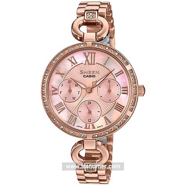 قیمت و خرید ساعت مچی زنانه کاسیو (CASIO) شین مدل SHE-3067PG-4AUDF کلاسیک | اورجینال و اصلی