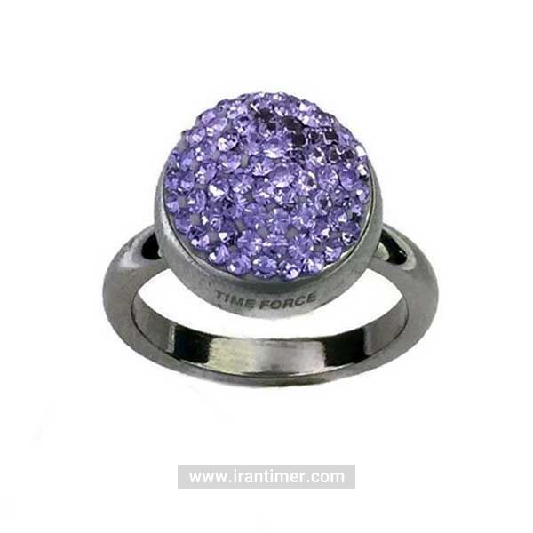 قیمت و خرید حلقه (انگشتر) زنانه تایم فورس(TIME FORCE) مدل TS5064S14 فشن (ست لباس) کلاسیک | اورجینال و اصلی