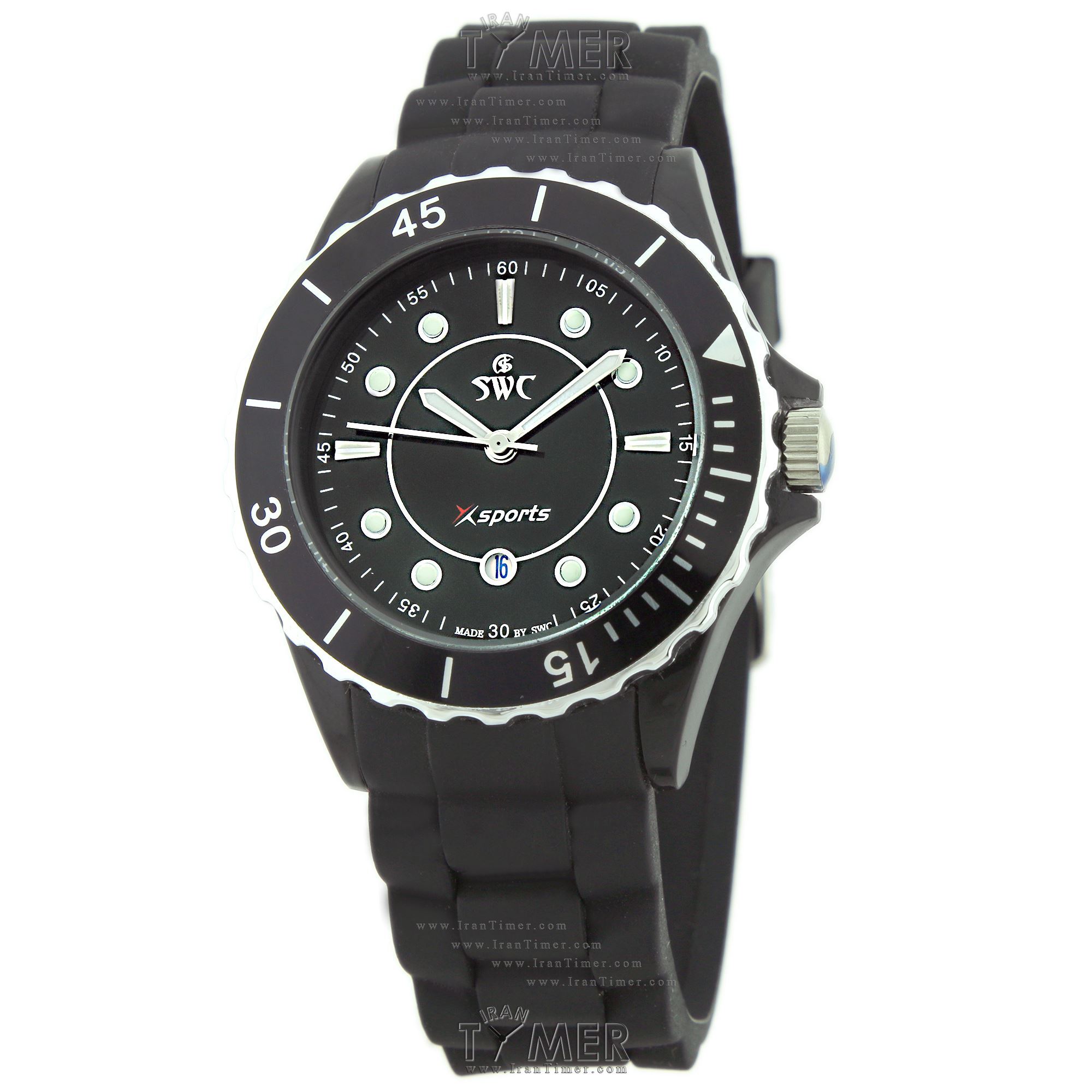 قیمت و خرید ساعت مچی مردانه اس دبلیو سی(SWC) مدل SBA1077ZBA اسپرت | اورجینال و اصلی