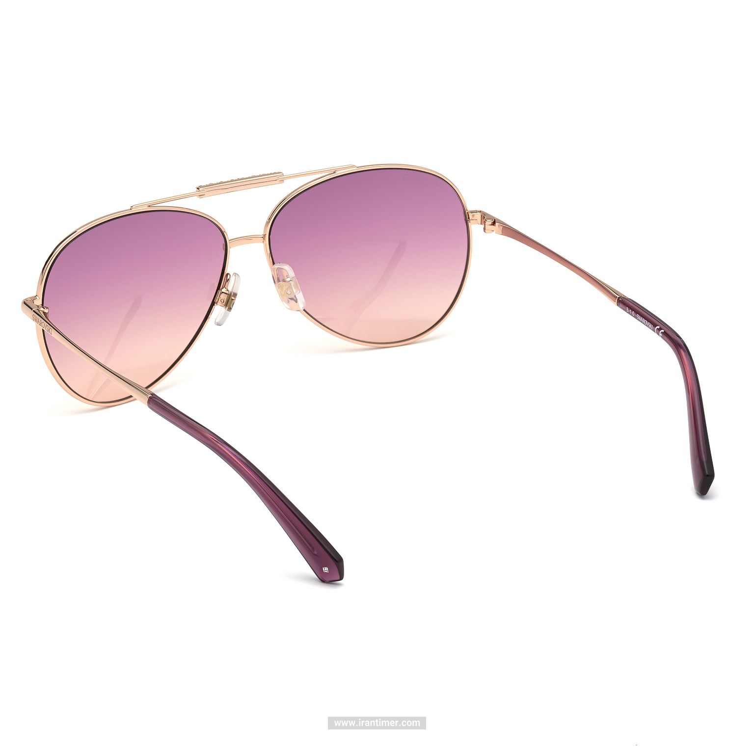 قیمت و خرید عینک آفتابی زنانه خلبانی (SWAROVSKI) مدل SK S 0308 28Z 60 | اورجینال و اصلی