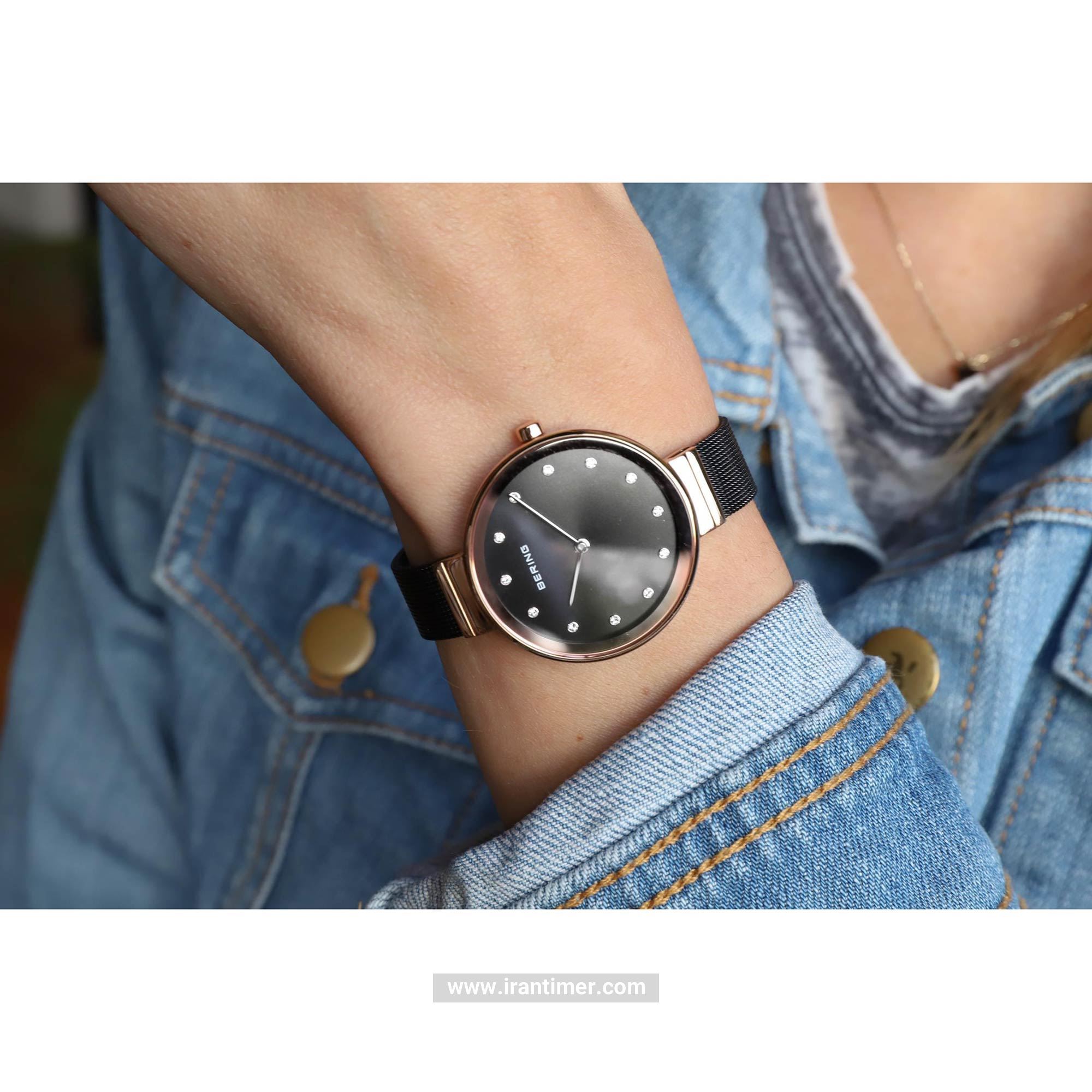 قیمت و خرید ساعت مچی زنانه برینگ(BERING) مدل B12034-166 کلاسیک | اورجینال و اصلی