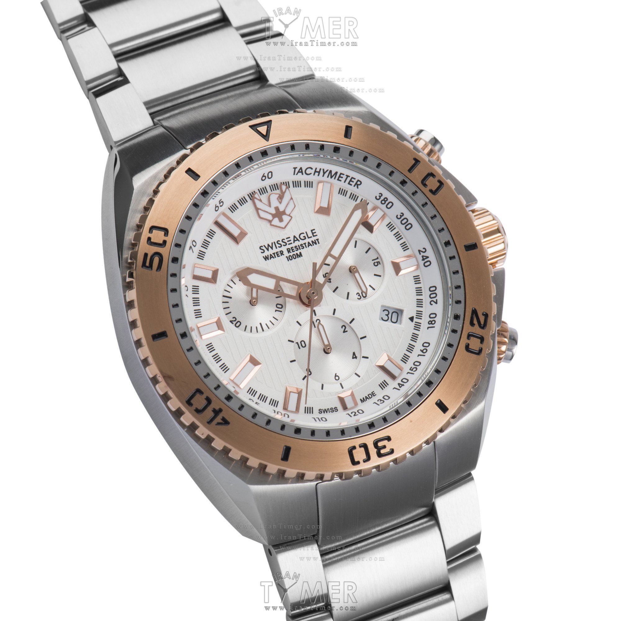 قیمت و خرید ساعت مچی مردانه سوئیس ایگل(SWISS EAGLE) مدل SE9072-33 کلاسیک | اورجینال و اصلی