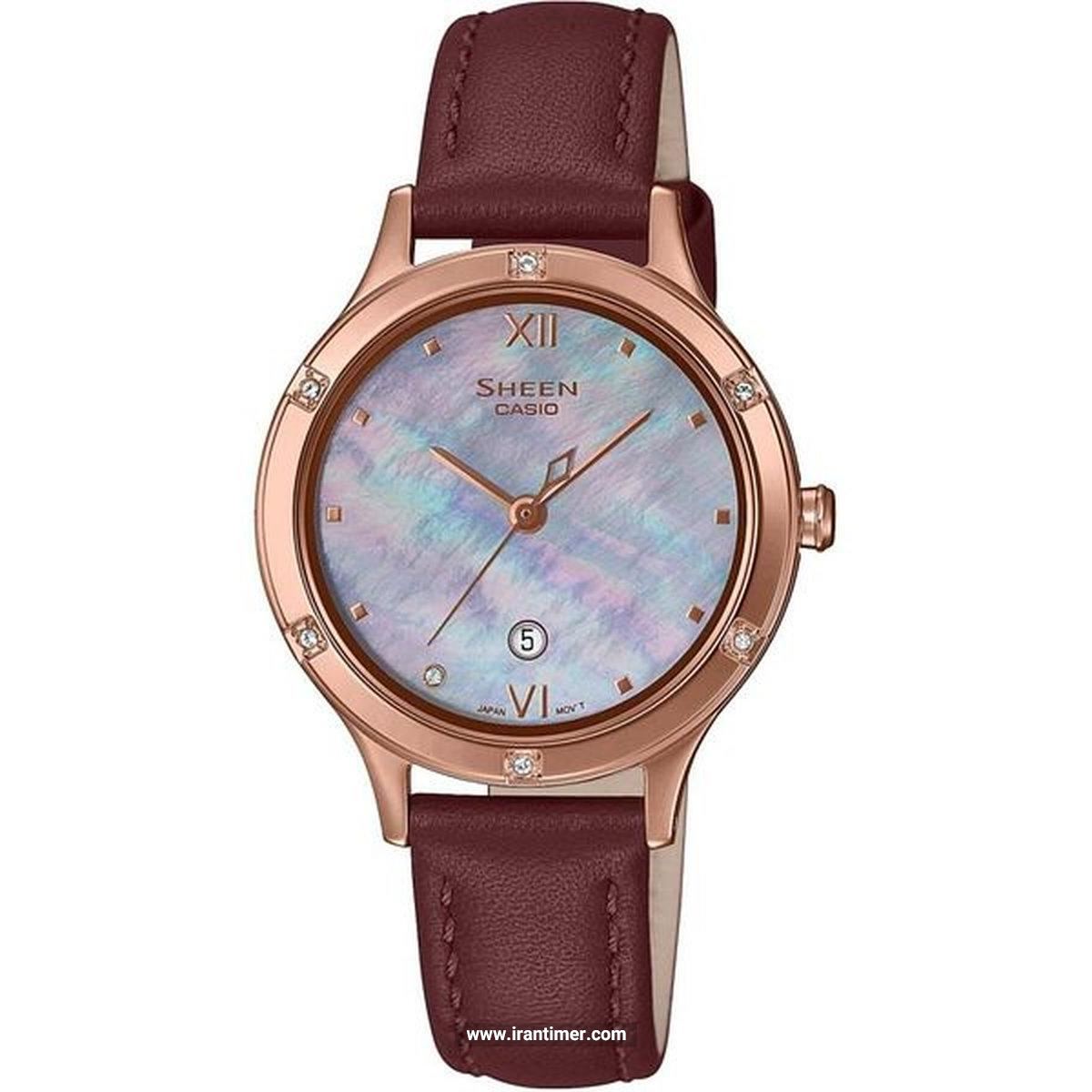 قیمت و خرید ساعت مچی زنانه کاسیو (CASIO) شین مدل SHE-4546PGL-6AUDF فشن | اورجینال و اصلی