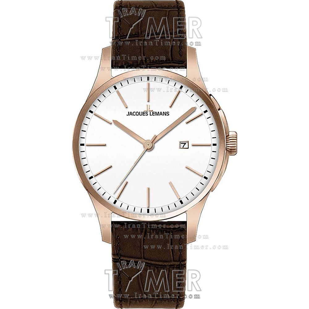 قیمت و خرید ساعت مچی مردانه ژاک لمن(JACQUES LEMANS) مدل 1-1549D کلاسیک | اورجینال و اصلی