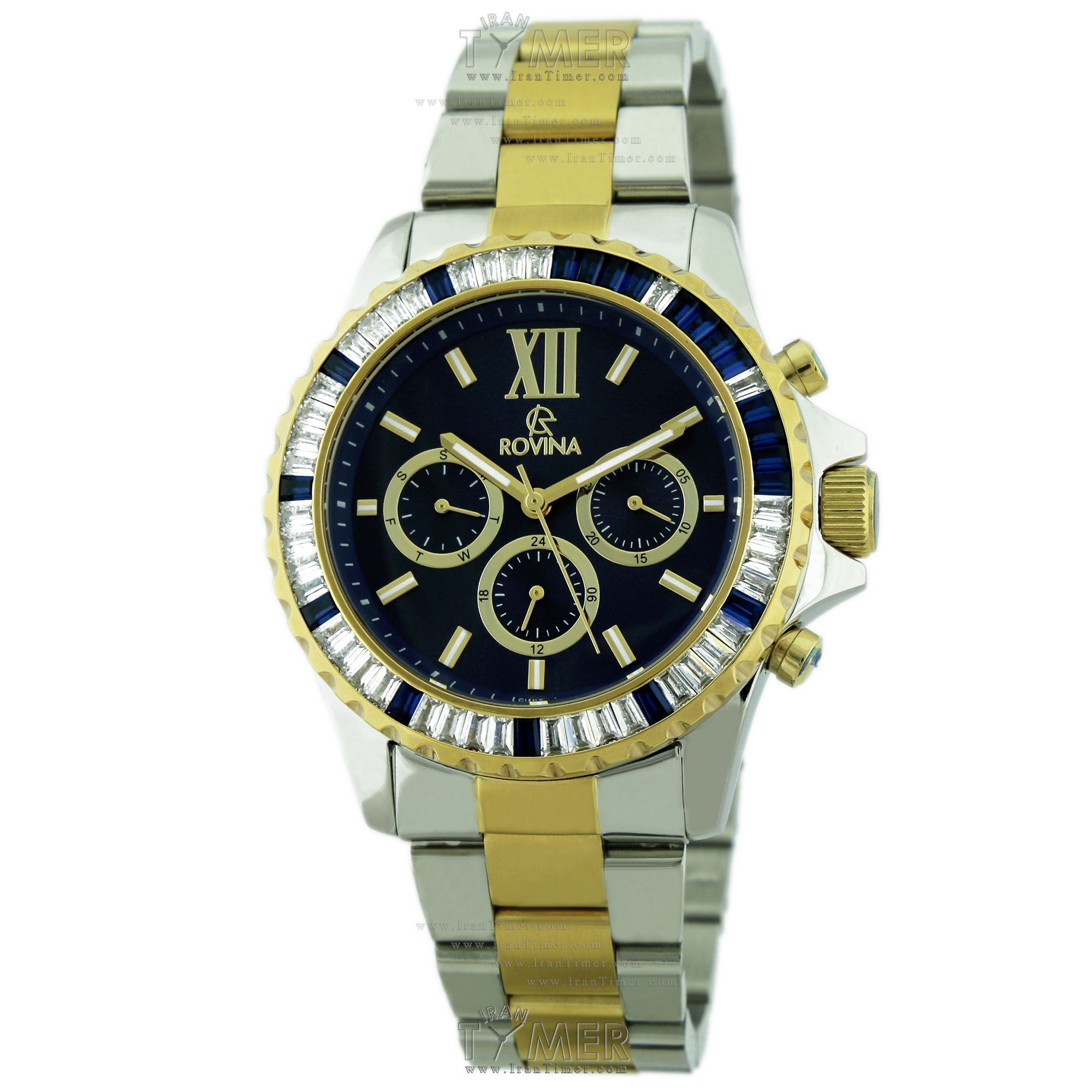قیمت و خرید ساعت مچی زنانه رُوینا(ROVINA) مدل 22159L2BN کلاسیک فشن | اورجینال و اصلی