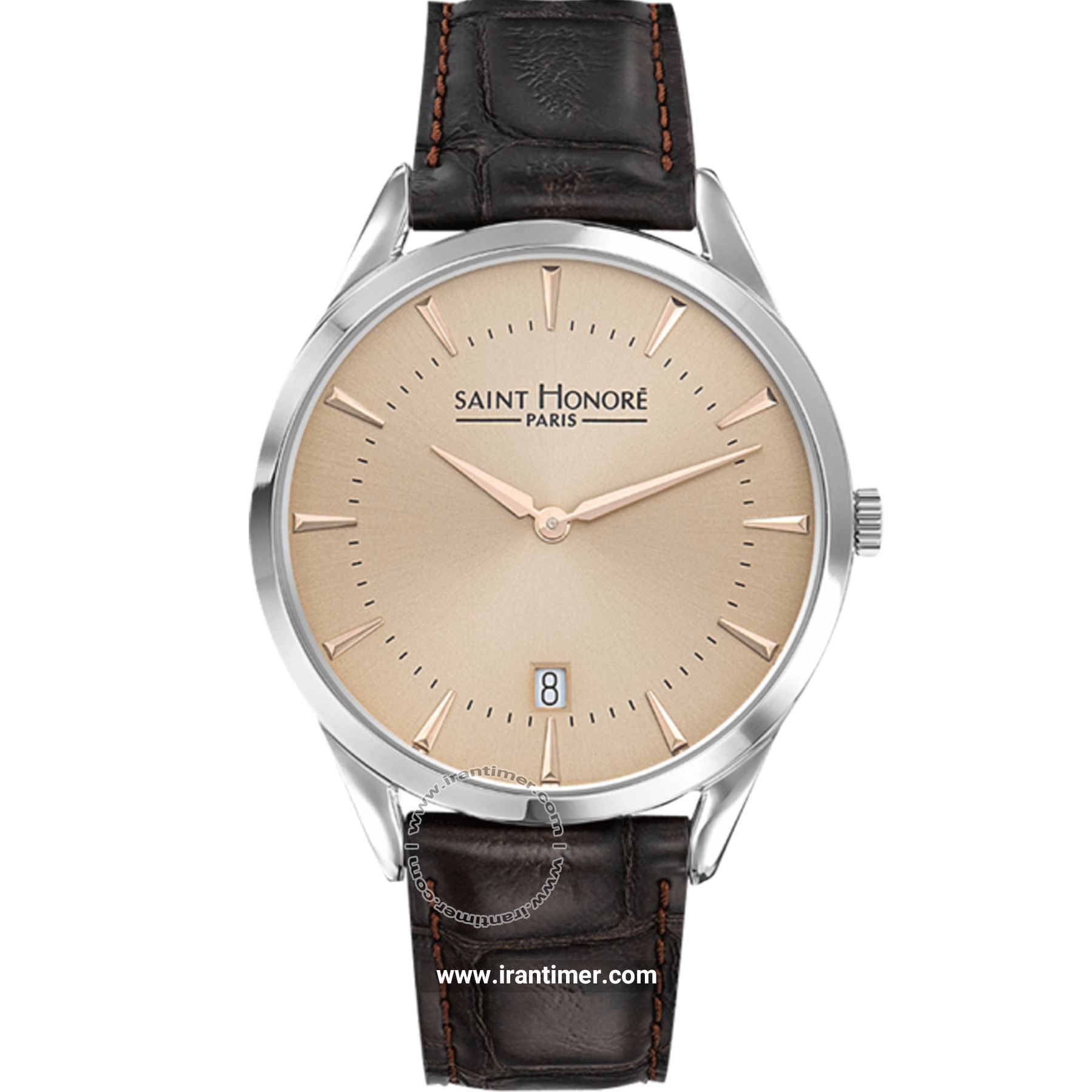 قیمت و خرید ساعت مچی مردانه سانتا نوره (SAINT HONORE) مدل 866068 1LMIR کلاسیک | اورجینال و اصلی