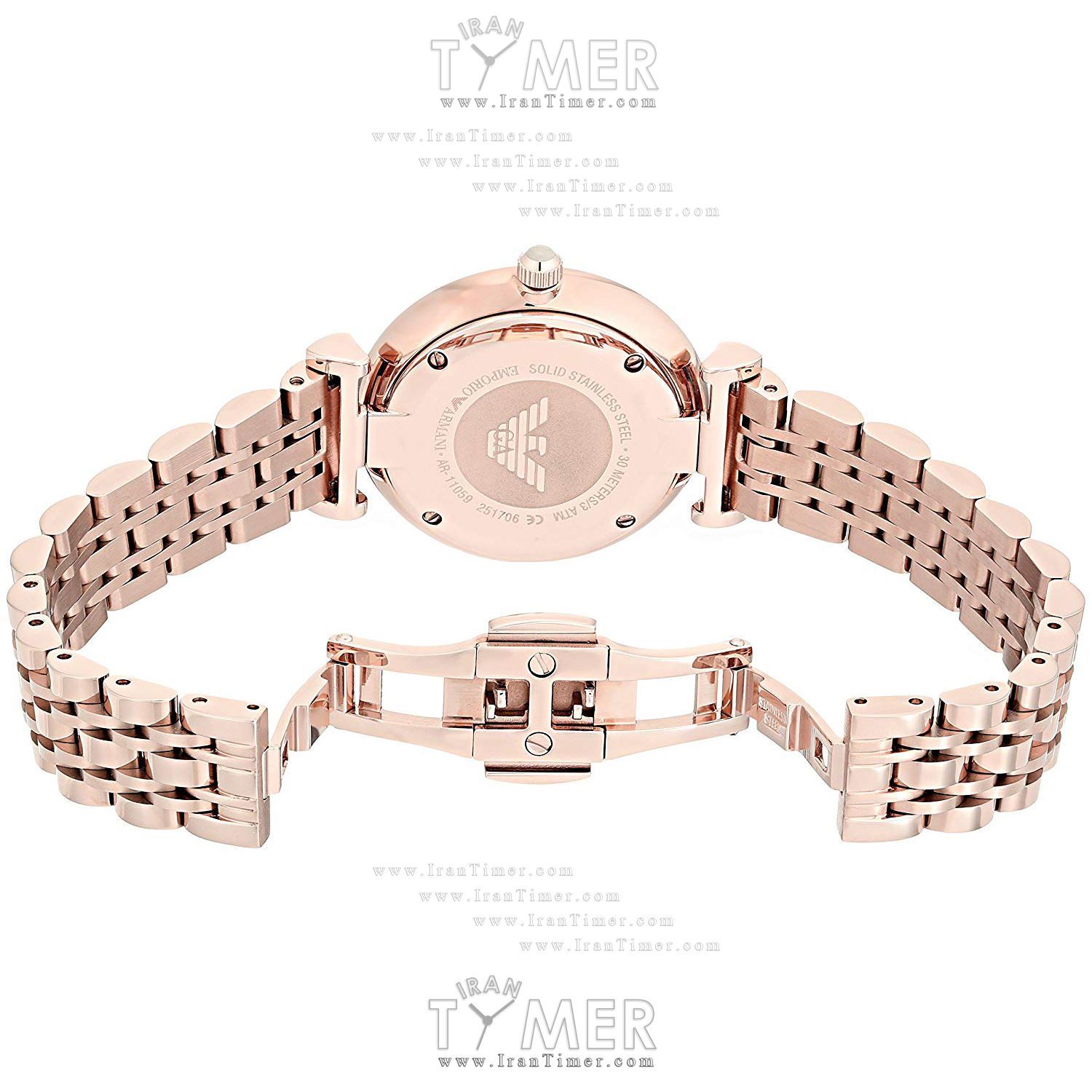 قیمت و خرید ساعت مچی زنانه امپریو آرمانی(EMPORIO ARMANI) مدل AR11059 کلاسیک | اورجینال و اصلی