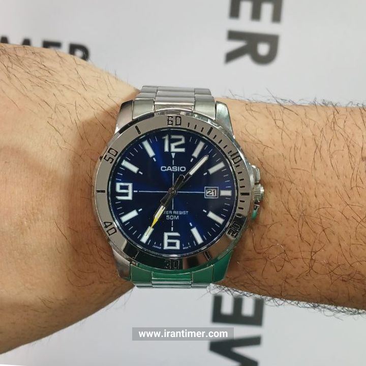 قیمت و خرید ساعت مچی مردانه کاسیو (CASIO) جنرال مدل MTP-VD01D-2BVUDF کلاسیک | اورجینال و اصلی