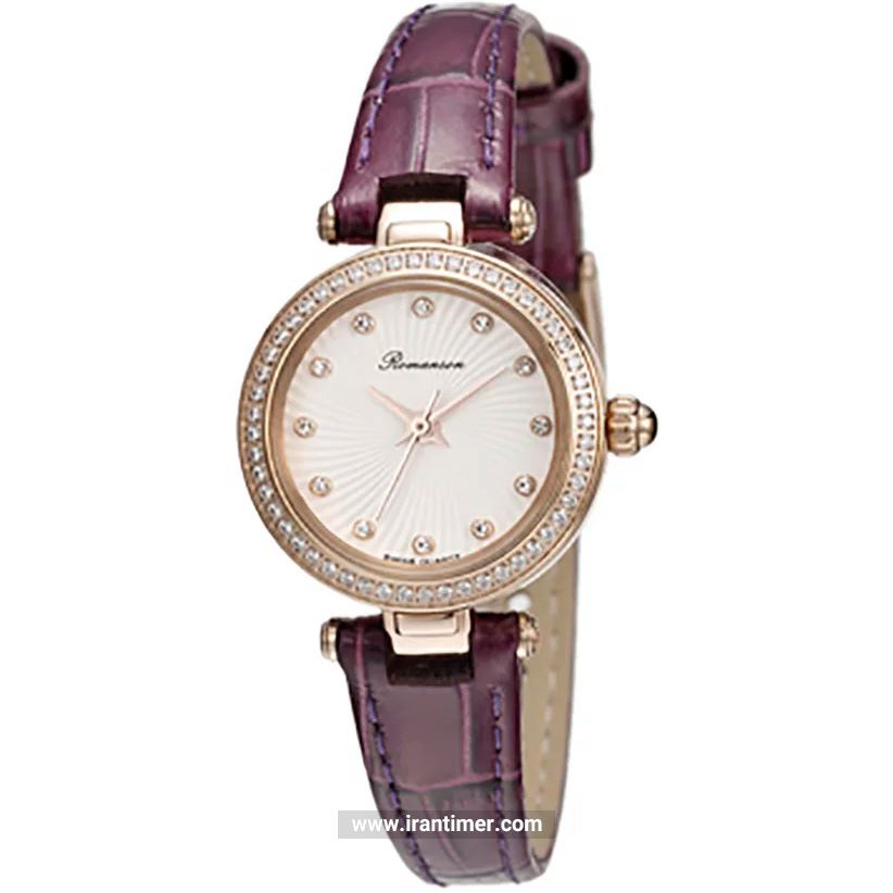 قیمت و خرید ساعت مچی زنانه رومانسون(ROMANSON) مدل RL3265QL1RG16R-W فشن | اورجینال و اصلی
