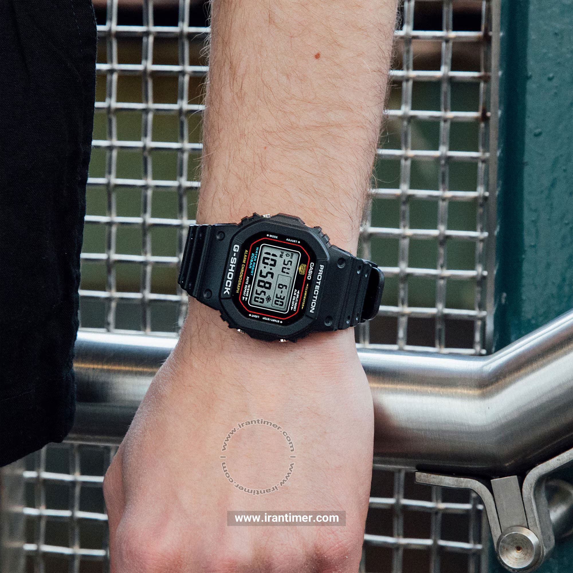 قیمت و خرید ساعت مچی مردانه کاسیو (CASIO) جی شاک مدل DW-5600RL-1DR اسپرت | اورجینال و اصلی