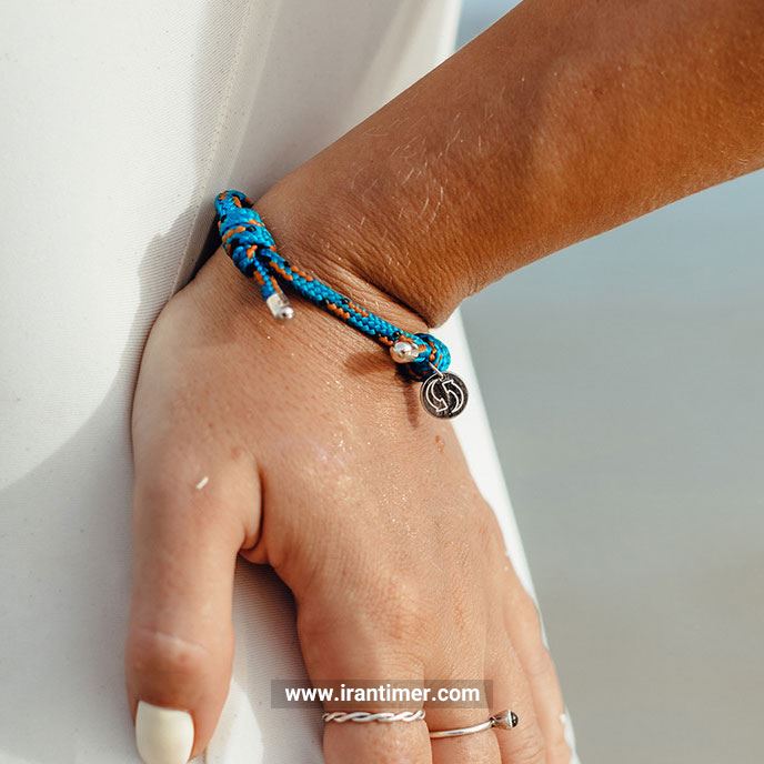 قیمت و خرید دستبند باز مردانه زنانه مشترک تریوا(TRIWA) مدل Ocean Plastic Bracelet Turquoise اسپرت (ورزشی) | اورجینال و اصلی