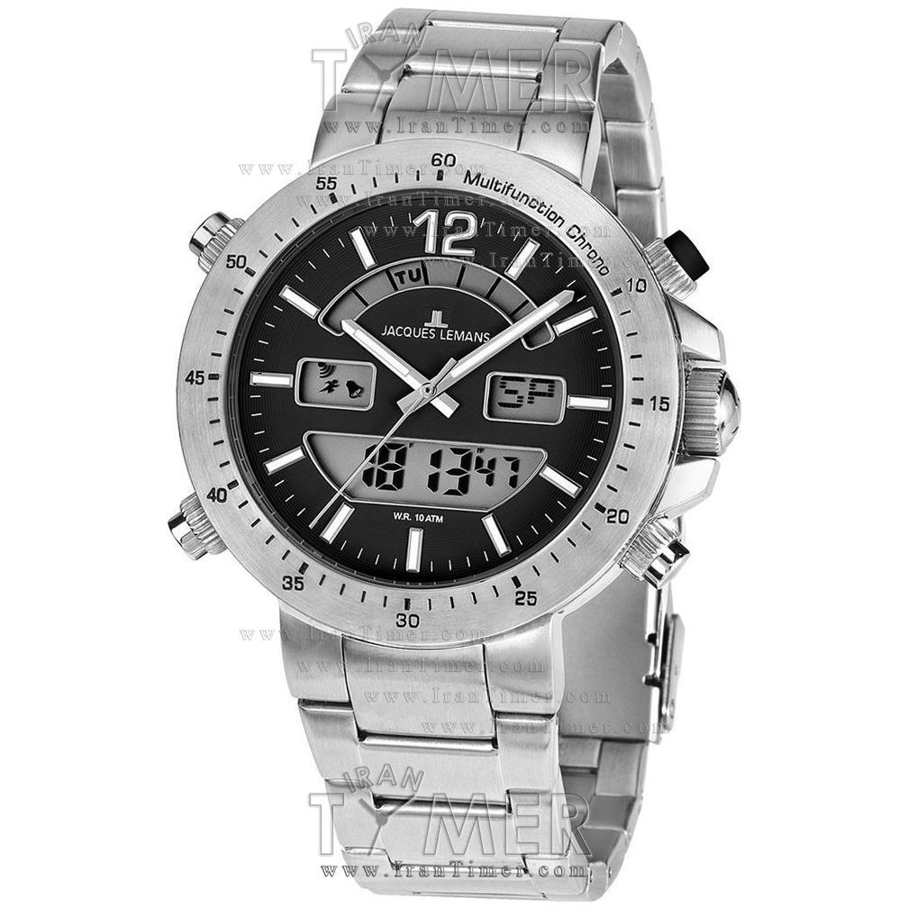 قیمت و خرید ساعت مچی مردانه ژاک لمن(JACQUES LEMANS) مدل 1-1713C اسپرت | اورجینال و اصلی