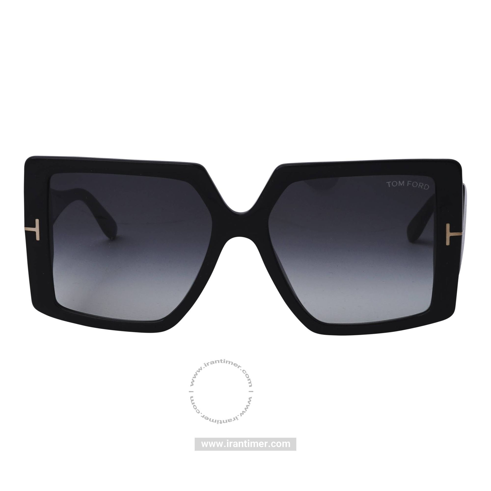 قیمت و خرید عینک آفتابی زنانه فشن (TOM FORD) مدل TF 0790 01B 57 | اورجینال و اصلی