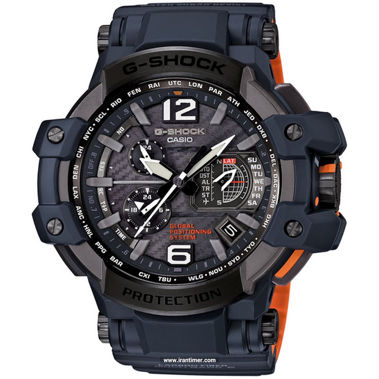 قیمت و خرید ساعت مچی مردانه کاسیو (CASIO) جی شاک مدل GPW-1000-2ADR اسپرت | اورجینال و اصلی