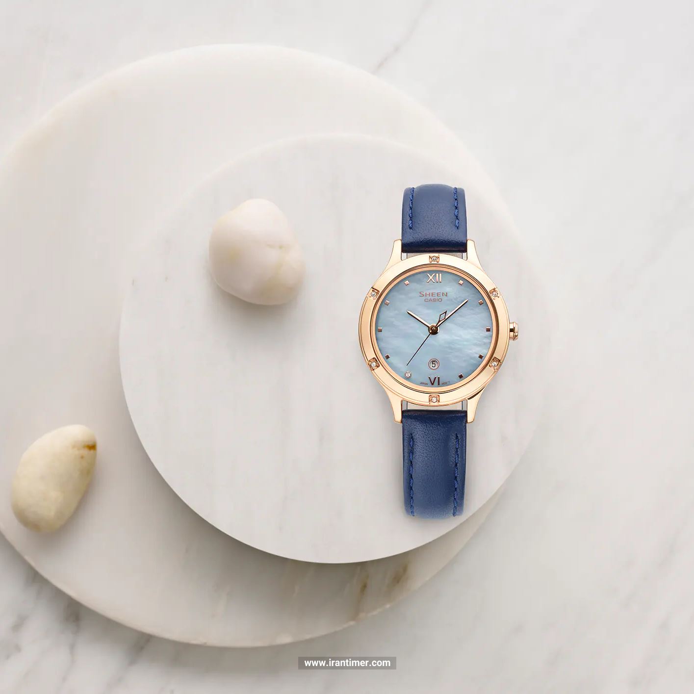 قیمت و خرید ساعت مچی زنانه کاسیو (CASIO) شین مدل SHE-4546PGL-2AUDF فشن | اورجینال و اصلی