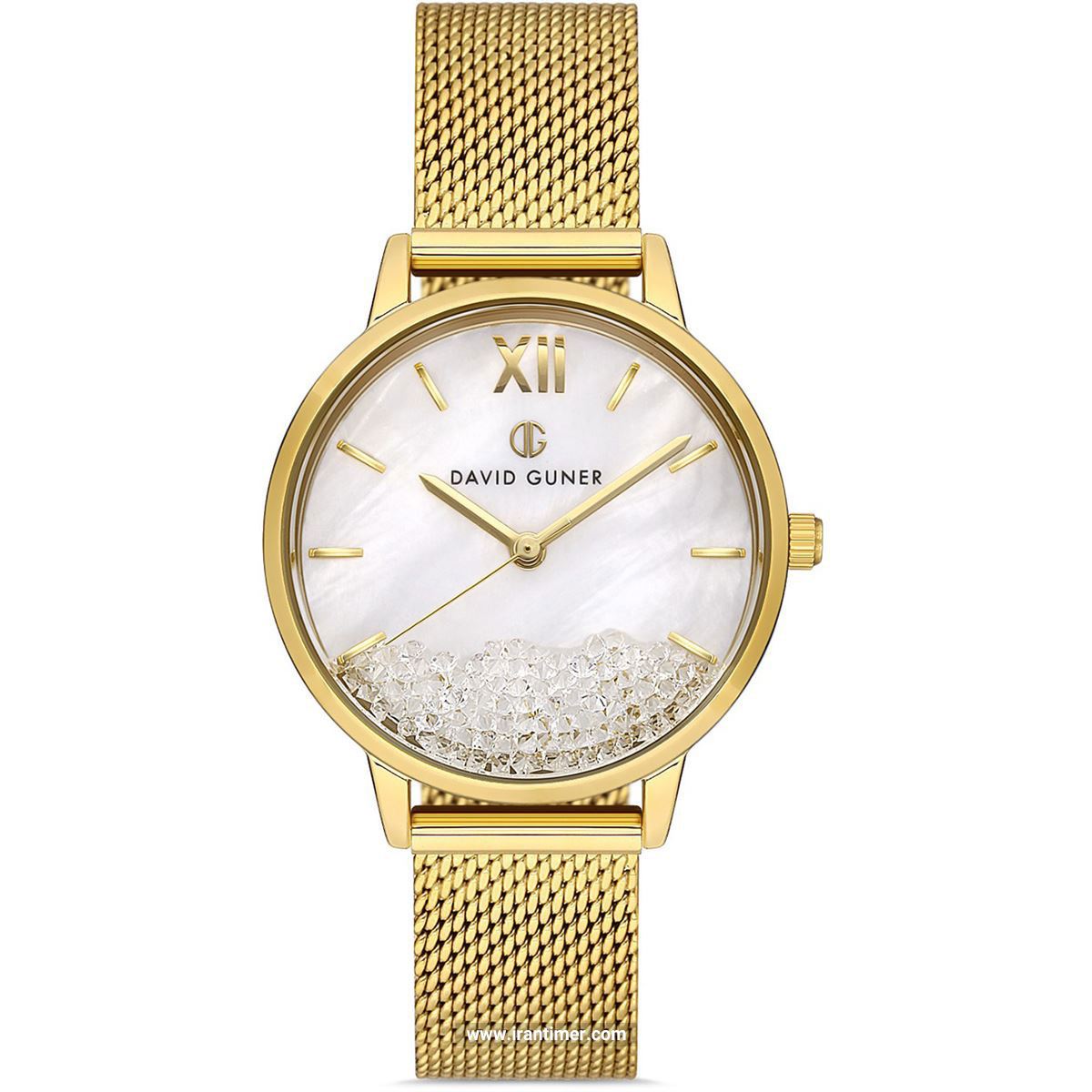 قیمت و خرید ساعت مچی زنانه دیوید گانر(David Guner) مدل DG-8428LC-B1 فشن | اورجینال و اصلی