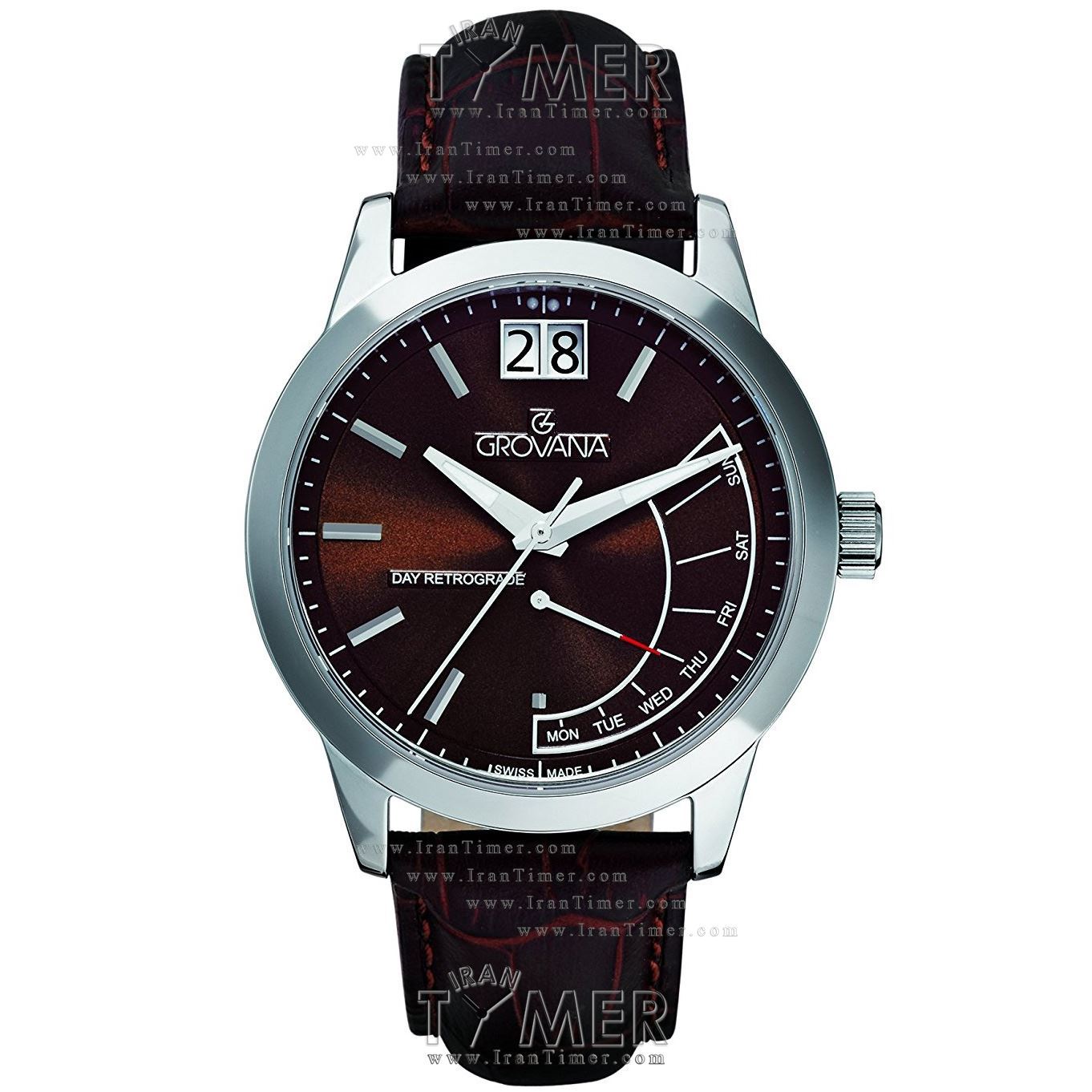 قیمت و خرید ساعت مچی مردانه گرووانا(GROVANA) مدل 1722-1535 کلاسیک | اورجینال و اصلی