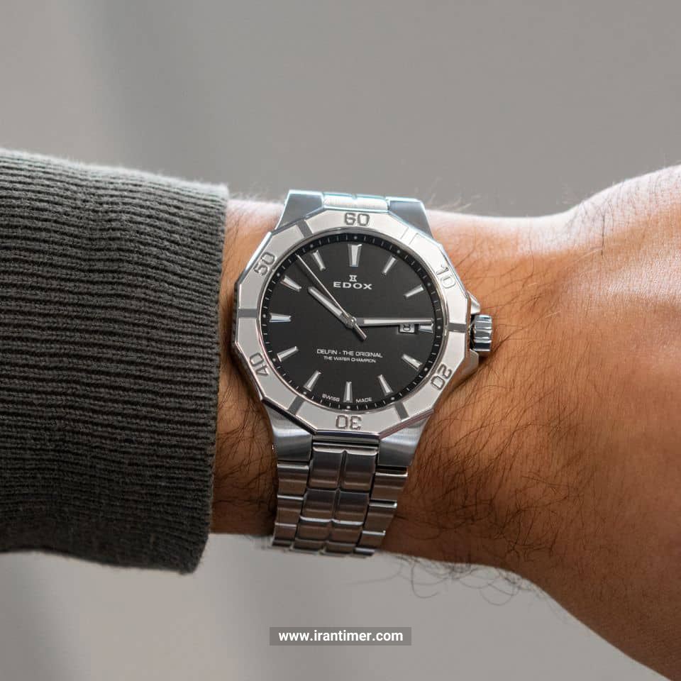 قیمت و خرید ساعت مچی مردانه ادُکس(EDOX) مدل 530213MNIN کلاسیک | اورجینال و اصلی