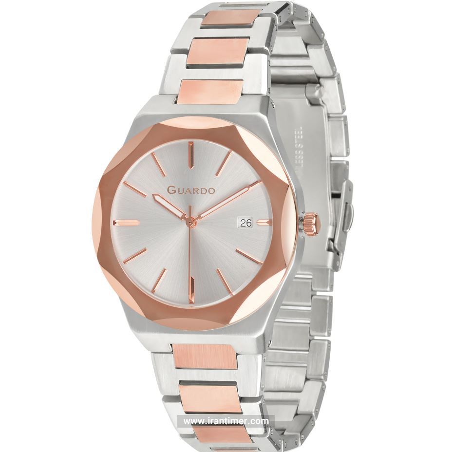 قیمت و خرید ساعت مچی مردانه زنانه گواردو(GUARDO) مدل GUA012698-3 کلاسیک | اورجینال و اصلی