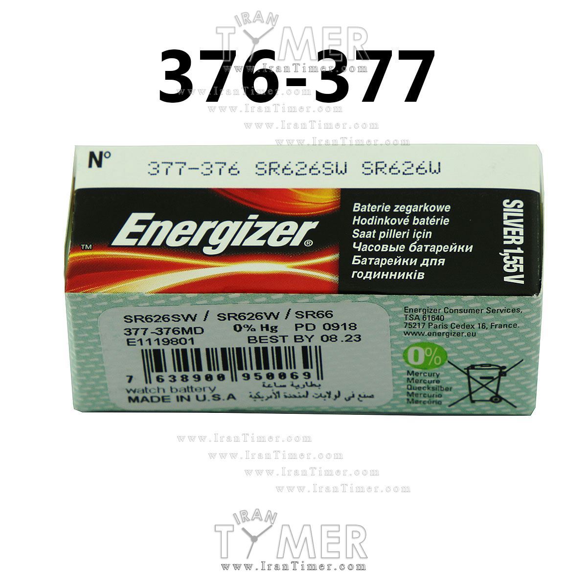 لوازم جانبی انرجایزر مدل SR626SW-376-377