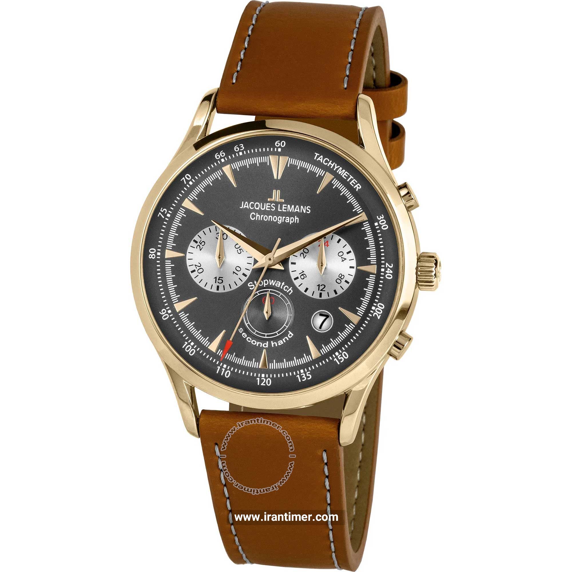قیمت و خرید ساعت مچی مردانه ژاک لمن(JACQUES LEMANS) مدل 1-2068J کلاسیک | اورجینال و اصلی