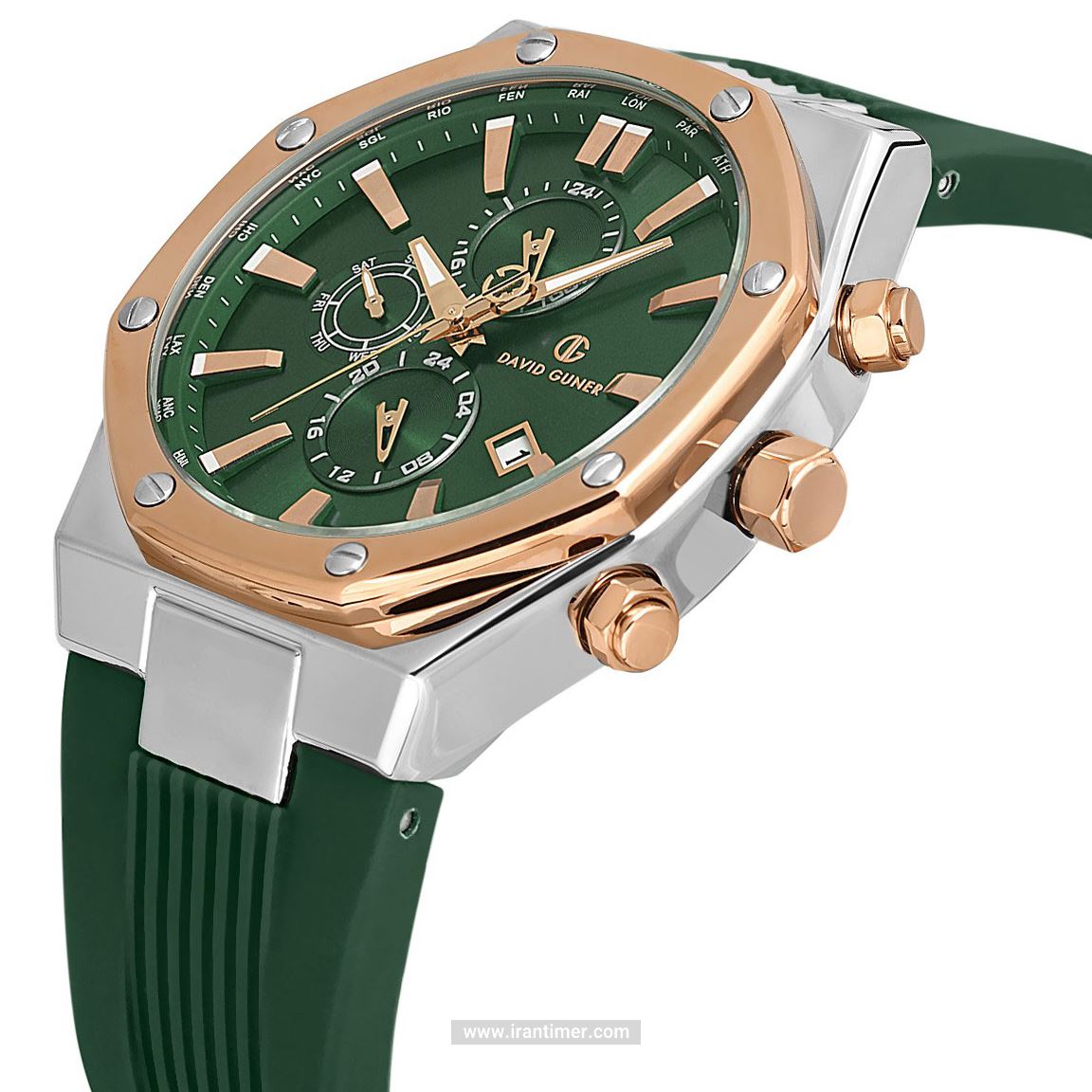 قیمت و خرید ساعت مچی مردانه دیوید گانر(David Guner) مدل DG-8821GD-E10 اسپرت | اورجینال و اصلی