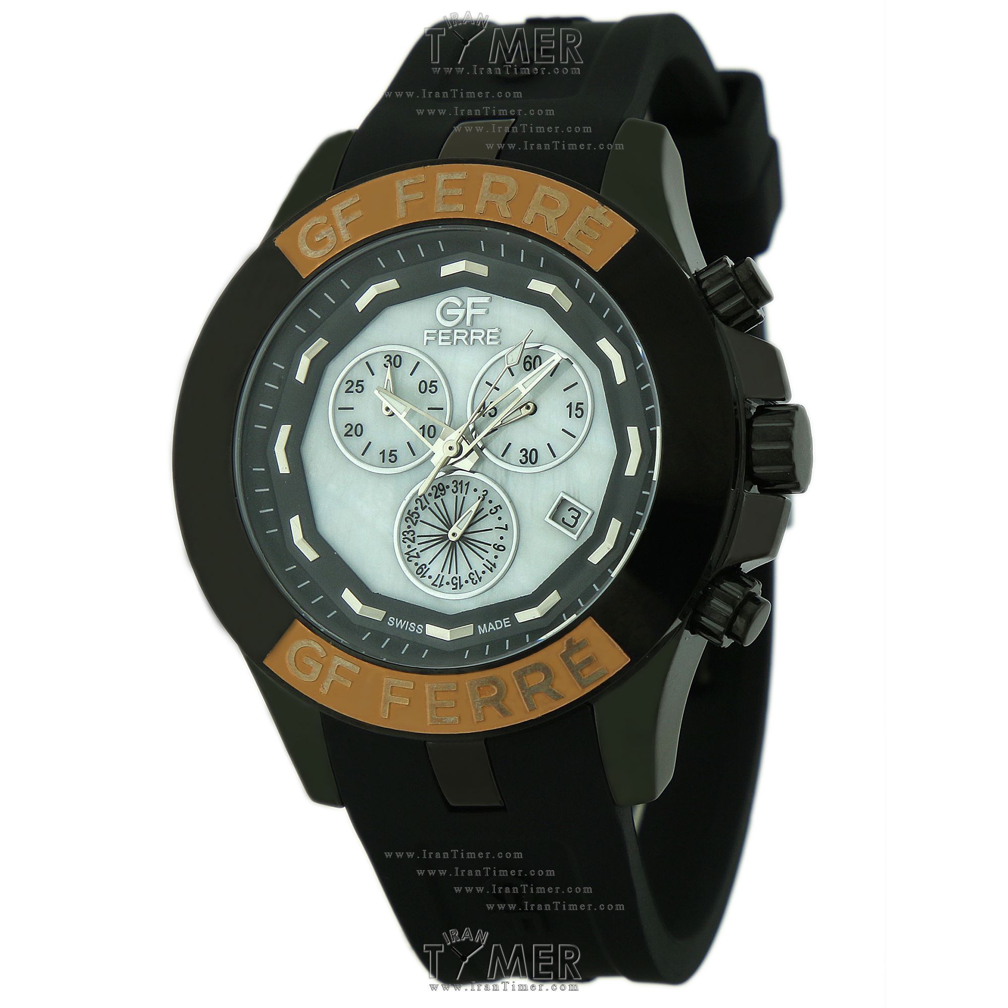 قیمت و خرید ساعت مچی مردانه جی اف فره(GF FERRE) مدل GF.BK7361G اسپرت | اورجینال و اصلی