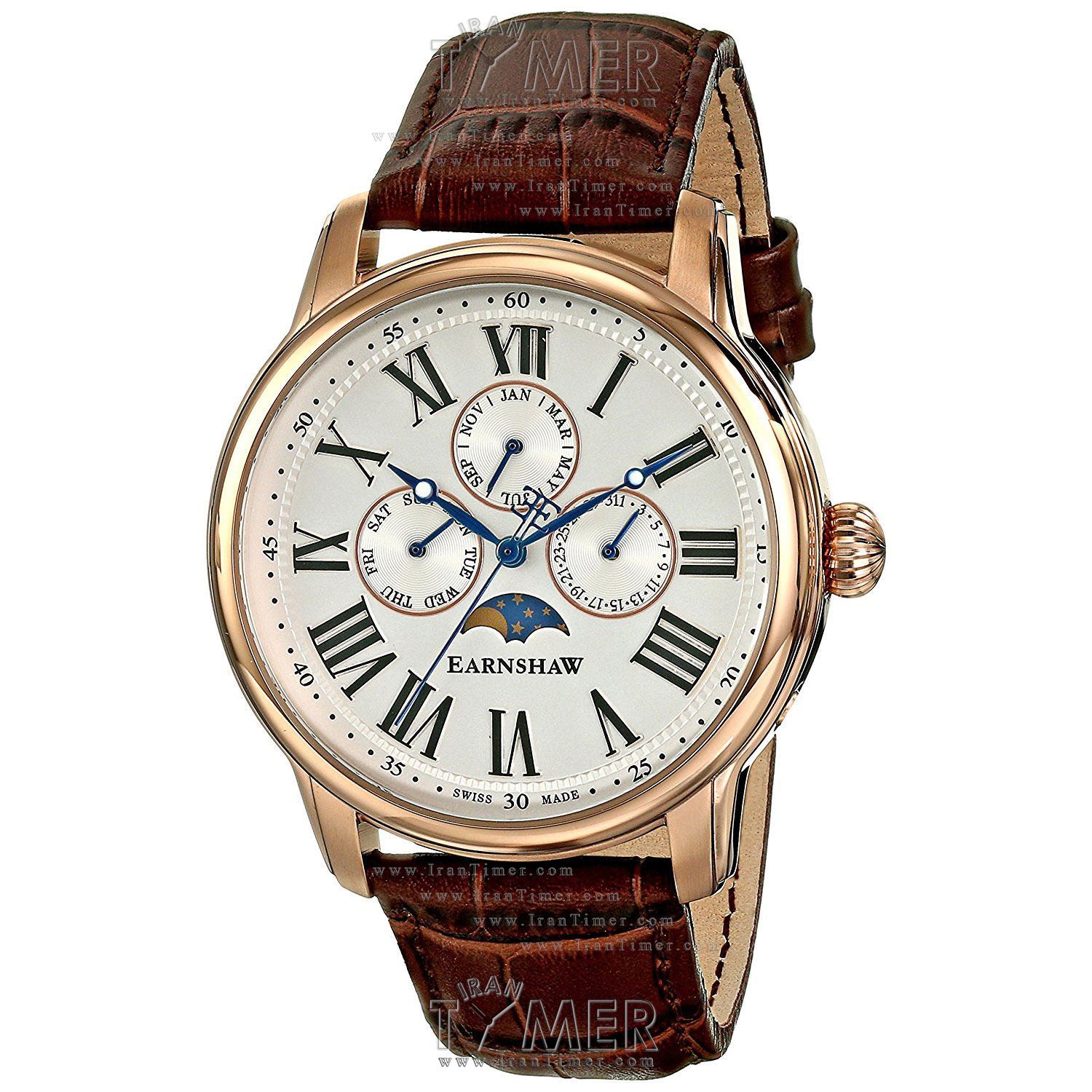قیمت و خرید ساعت مچی مردانه ارنشا(EARNSHAW) مدل ES-0019-06 کلاسیک | اورجینال و اصلی