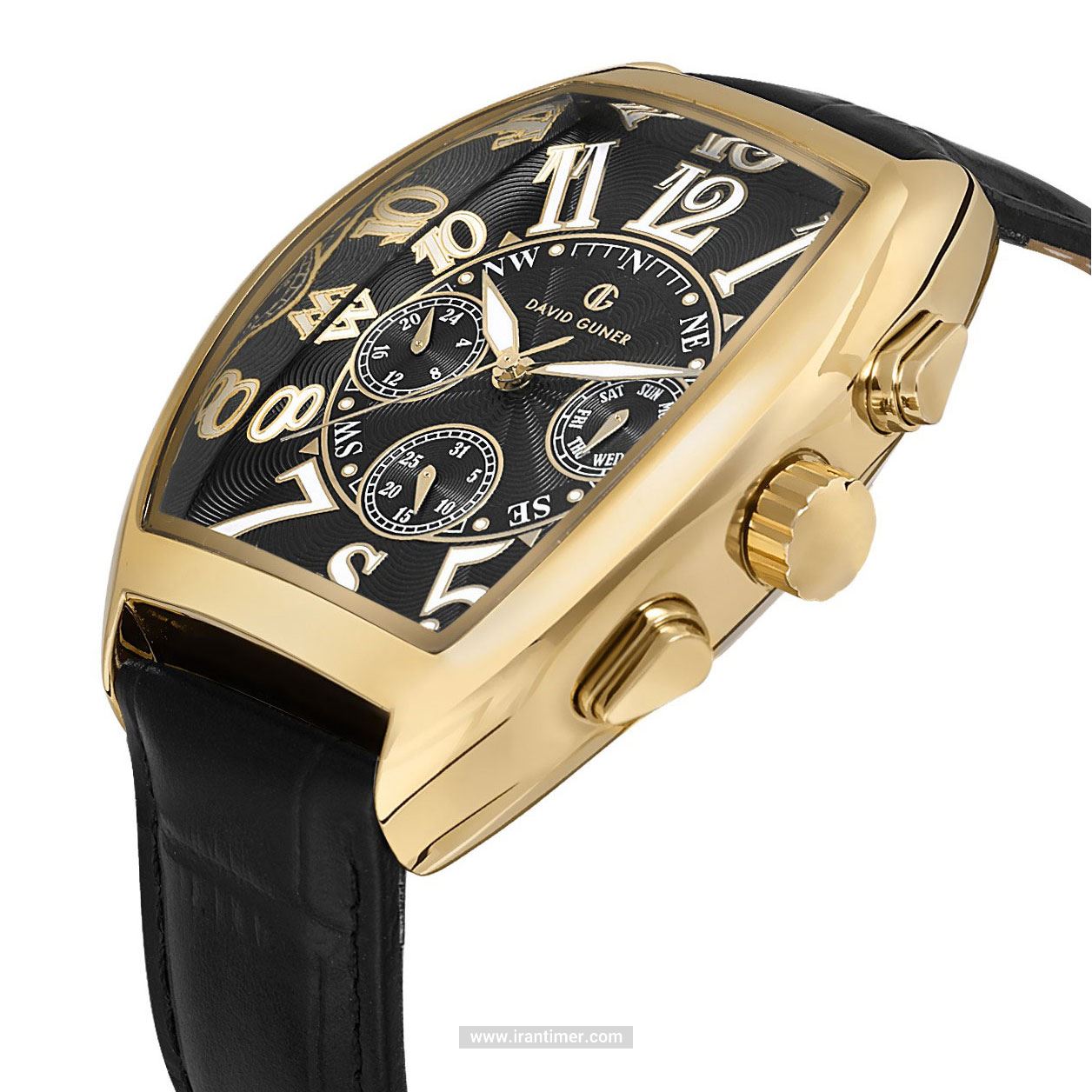 قیمت و خرید ساعت مچی مردانه دیوید گانر(David Guner) مدل DG-8707GB-N2 کلاسیک | اورجینال و اصلی