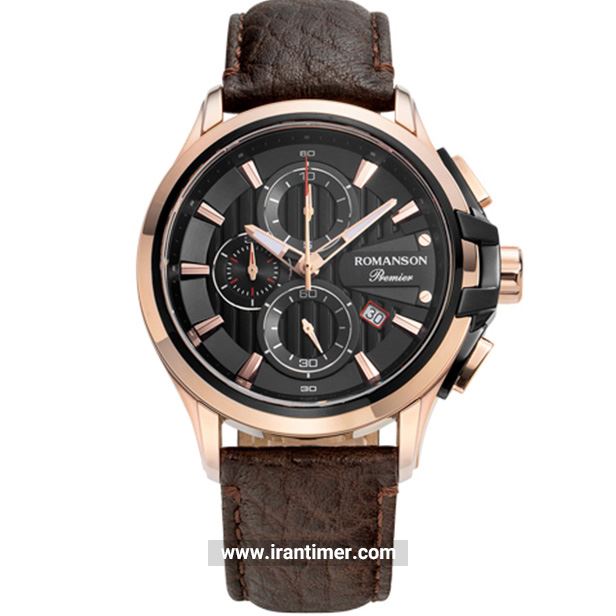 قیمت و خرید ساعت مچی مردانه رومانسون(ROMANSON) مدل PB3234HMNKA3R5-BK کلاسیک | اورجینال و اصلی