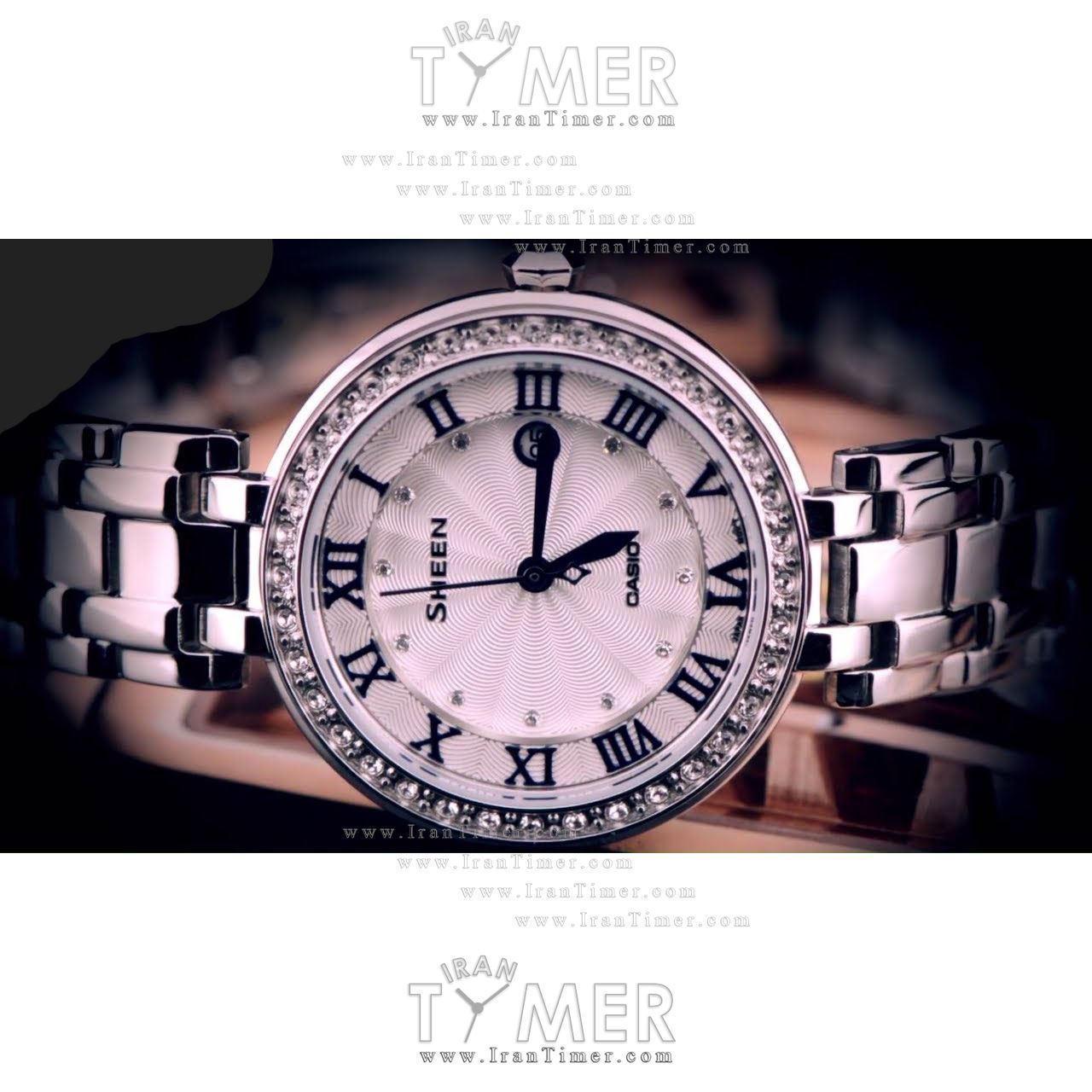 قیمت و خرید ساعت مچی زنانه کاسیو (CASIO) شین مدل SHE-4034D-7AUDR کلاسیک | اورجینال و اصلی