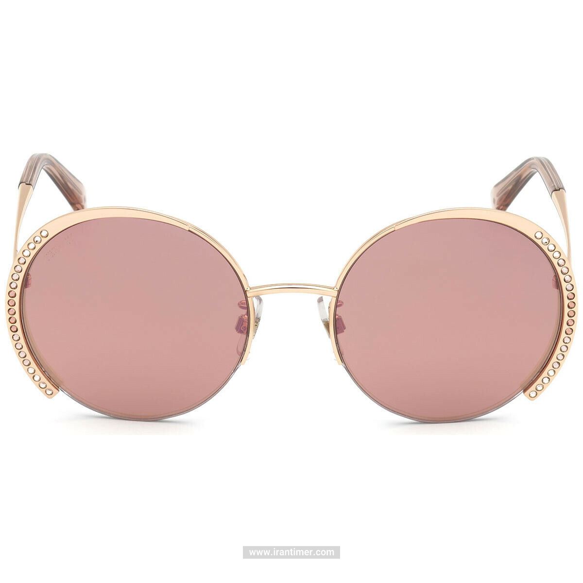 قیمت و خرید عینک آفتابی زنانه فشن (SWAROVSKI) مدل SK S 0280H 33U 56 | اورجینال و اصلی