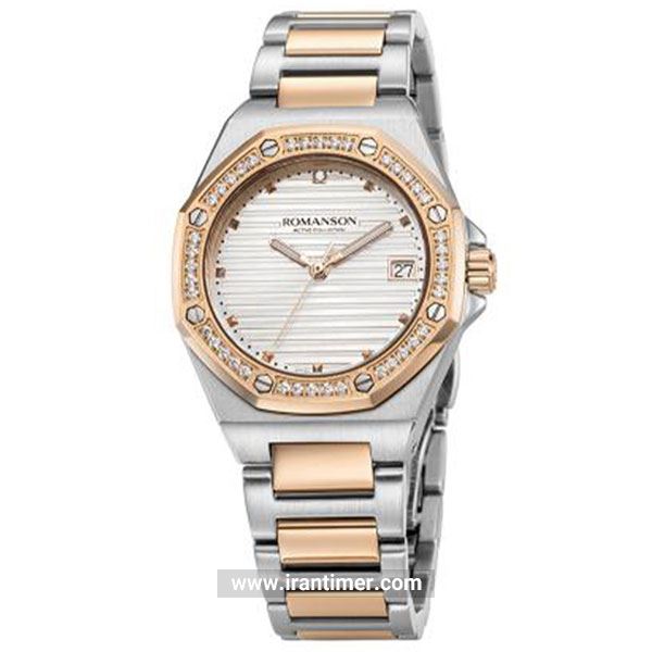 قیمت و خرید ساعت مچی زنانه رومانسون(ROMANSON) مدل RM5BS003QLJJA16R-W فشن | اورجینال و اصلی