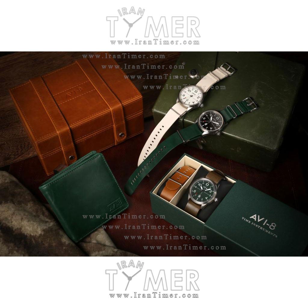 قیمت و خرید ساعت مچی مردانه ای وی ایت(AVI-8) مدل AV-4029-01 کلاسیک | اورجینال و اصلی
