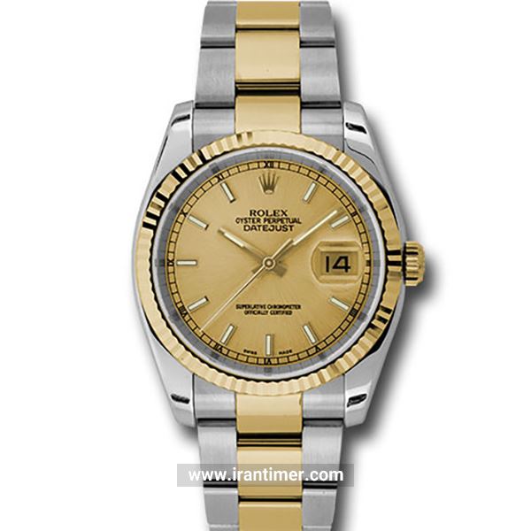 قیمت و خرید ساعت مچی مردانه رولکس(Rolex) مدل 116233 CHSO GOLD کلاسیک | اورجینال و اصلی