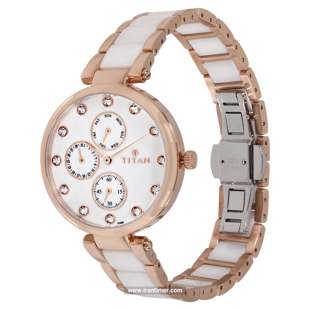 قیمت و خرید ساعت مچی زنانه تایتِن(TITAN) مدل 95062WD02 کلاسیک فشن | اورجینال و اصلی
