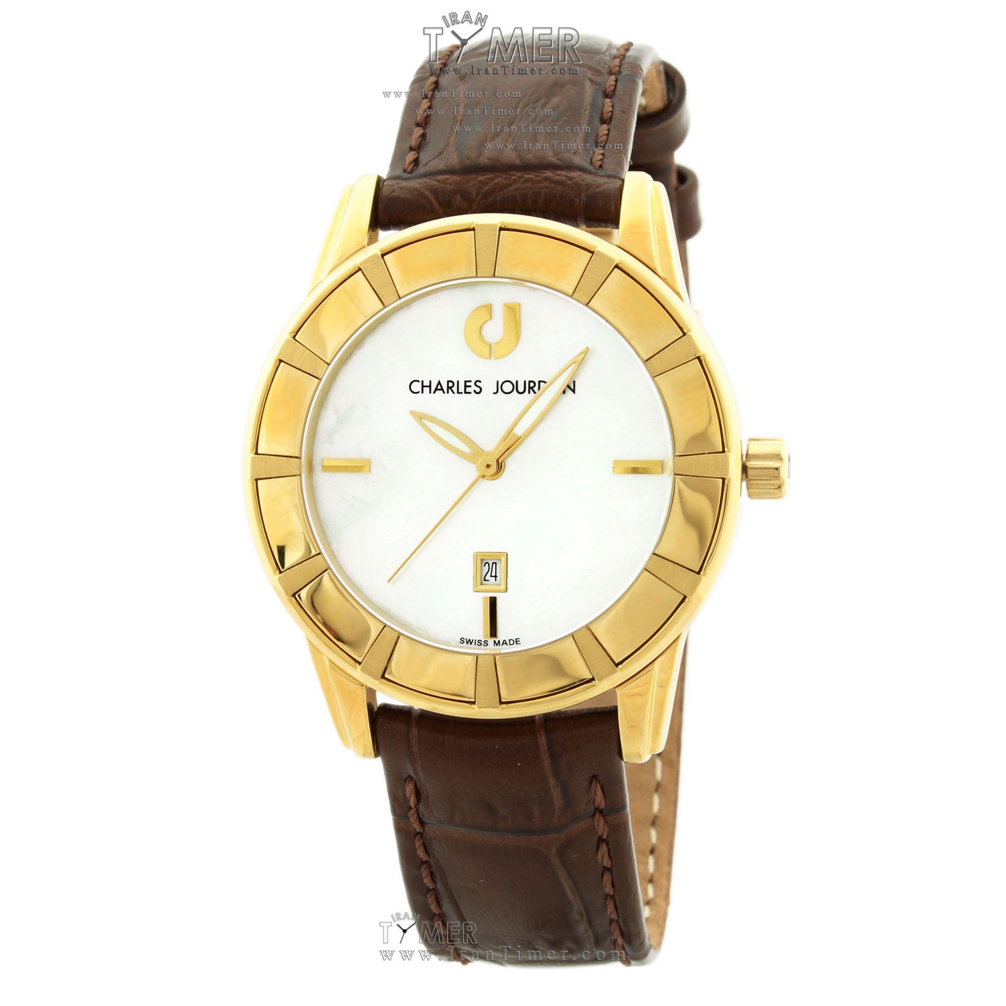 قیمت و خرید ساعت مچی زنانه چارلز جردن(CHARLES JOURDAN Paris) مدل 198-21-6 کلاسیک | اورجینال و اصلی