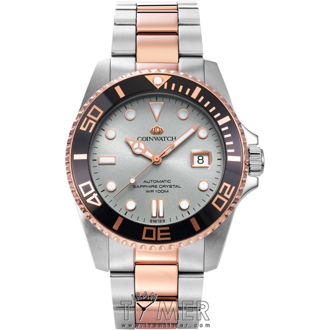 قیمت و خرید ساعت مچی مردانه کوین واچ(COINWATCH) مدل C105RGY کلاسیک | اورجینال و اصلی