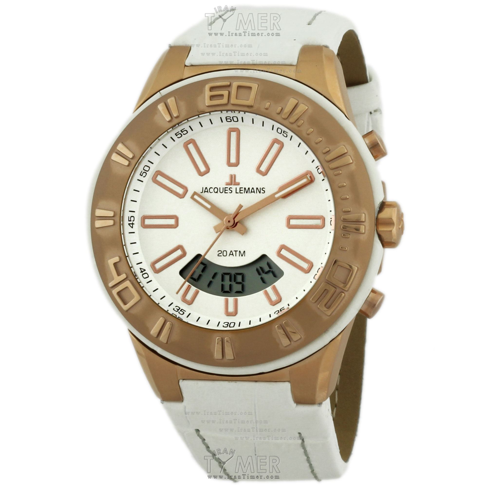 قیمت و خرید ساعت مچی مردانه ژاک لمن(JACQUES LEMANS) مدل 1-1772F کلاسیک اسپرت | اورجینال و اصلی