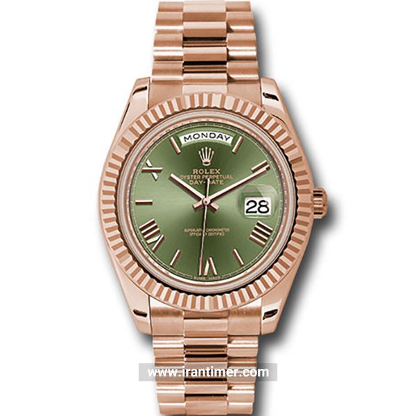 قیمت و خرید ساعت مچی مردانه رولکس(Rolex) مدل 228235 ogrp Green فشن | اورجینال و اصلی