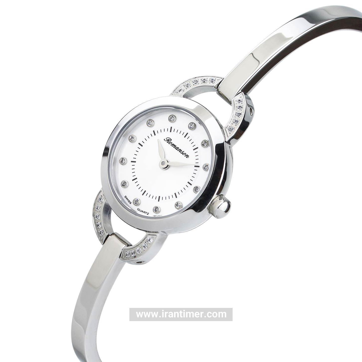 قیمت و خرید ساعت مچی زنانه رومانسون(ROMANSON) مدل RM7A06QLWWA1R1-W کلاسیک | اورجینال و اصلی