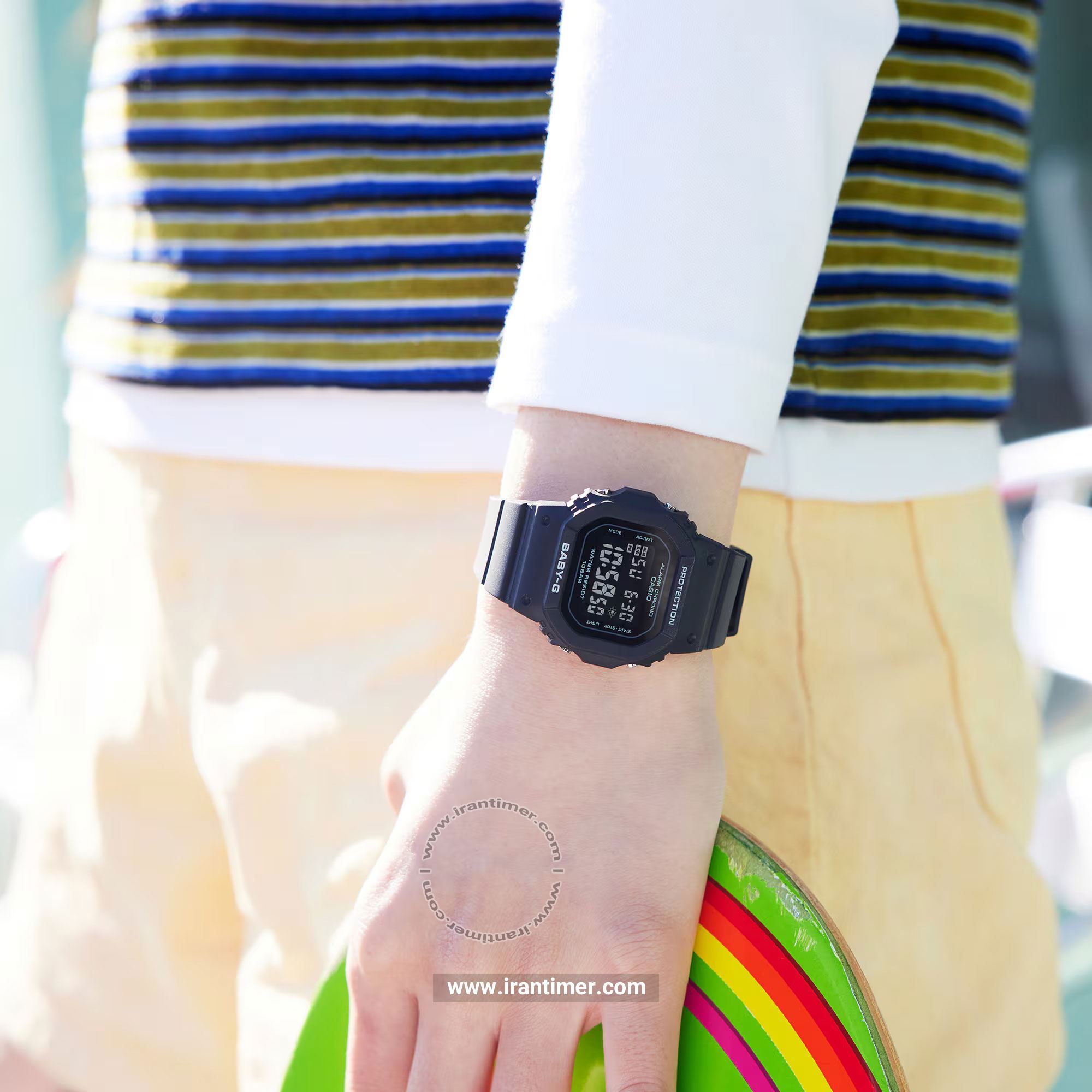 قیمت و خرید ساعت مچی کاسیو (CASIO) بیبی جی مدل BGD-565-1DR اسپرت | اورجینال و اصلی