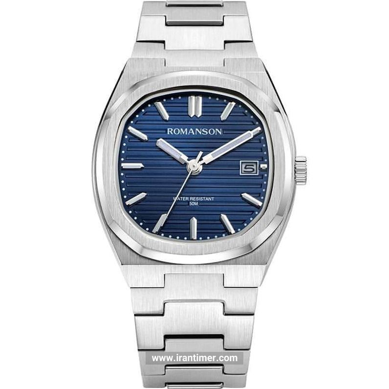 قیمت و خرید ساعت مچی مردانه رومانسون(ROMANSON) مدل TM3BS008MMWWAN2W-BL کلاسیک | اورجینال و اصلی