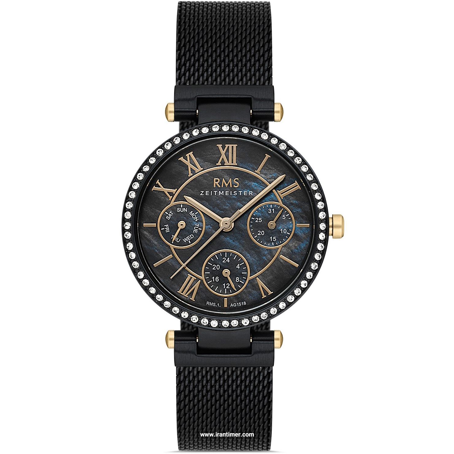 قیمت و خرید ساعت مچی زنانه آر ام اس زیمستر(RMS ZEITMEISTER) مدل RMS.1.AG1518.07 فشن | اورجینال و اصلی