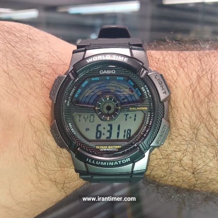 قیمت و خرید ساعت مچی مردانه کاسیو (CASIO) جنرال مدل AE-1100W-1A اسپرت | اورجینال و اصلی