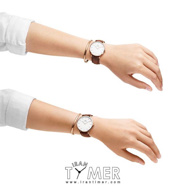 قیمت و خرید ساعت مچی زنانه دنیل ولینگتون(DANIEL WELLINGTON) مدل DW00100111 کلاسیک | اورجینال و اصلی
