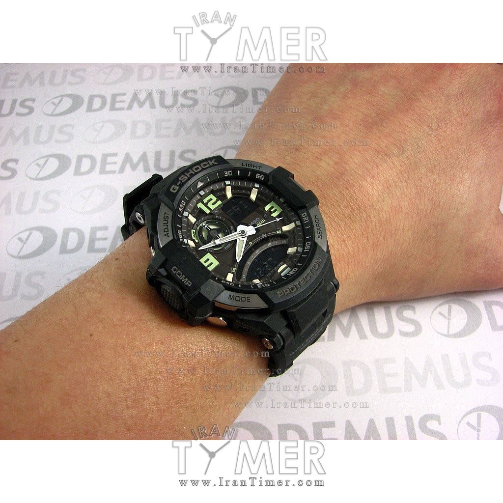 قیمت و خرید ساعت مچی مردانه کاسیو (CASIO) جی شاک مدل GA-1000-1BDR اسپرت | اورجینال و اصلی