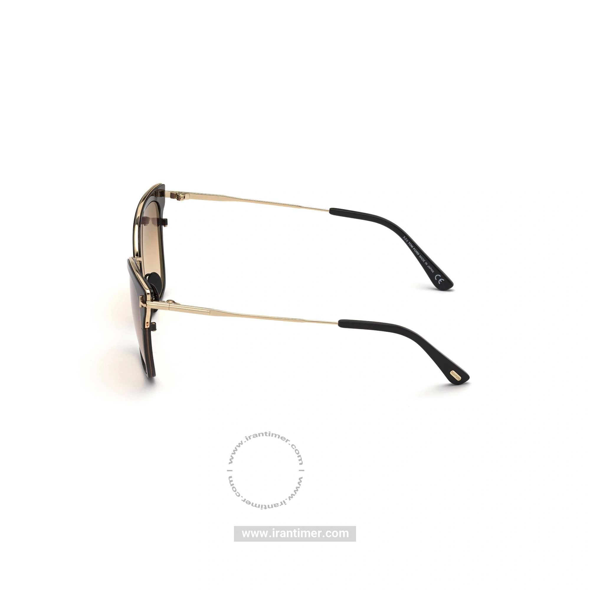 قیمت و خرید عینک آفتابی زنانه کلاسیک (TOM FORD) مدل FT 0843 01F 56 | اورجینال و اصلی