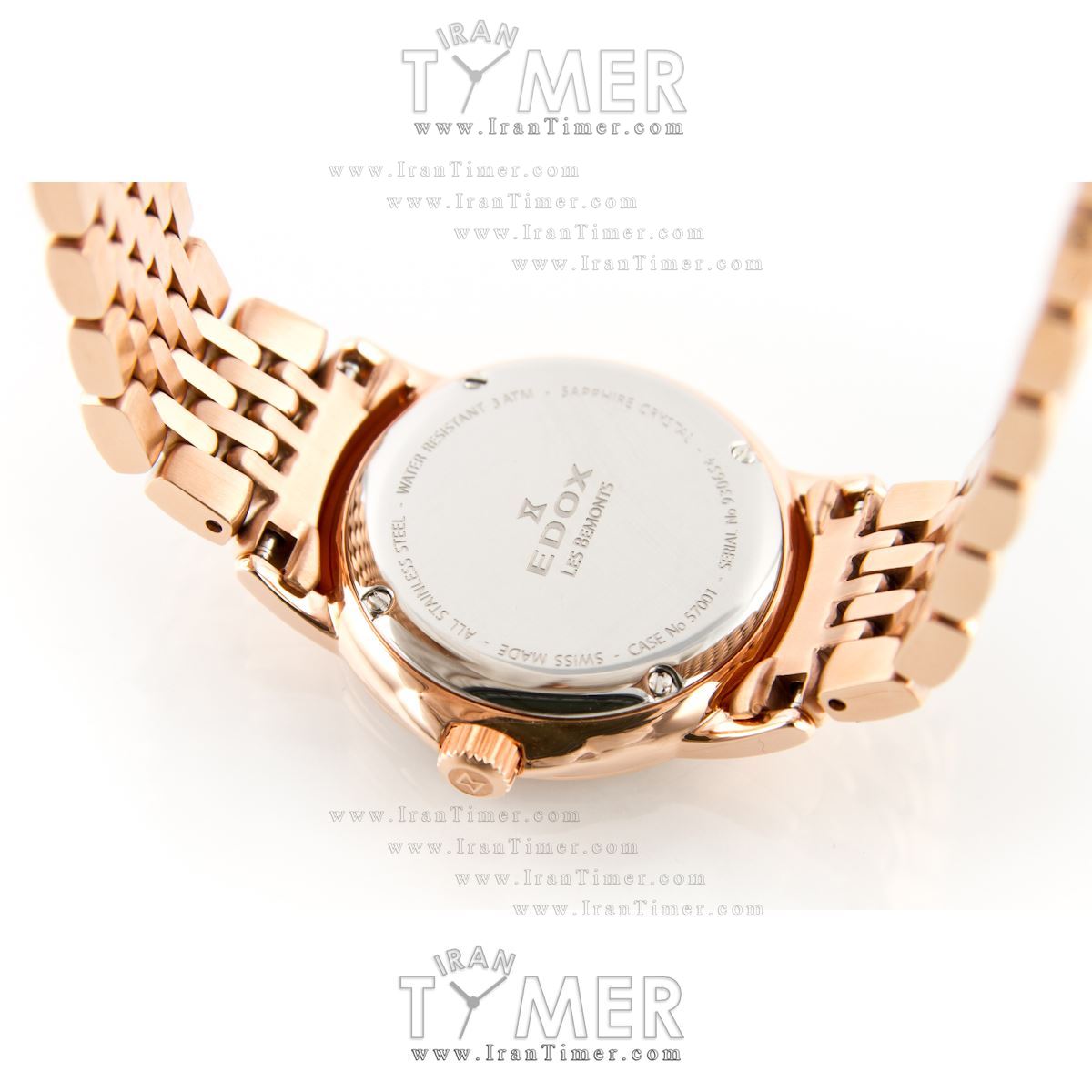 قیمت و خرید ساعت مچی زنانه ادُکس(EDOX) مدل 5700137RMORIR کلاسیک | اورجینال و اصلی